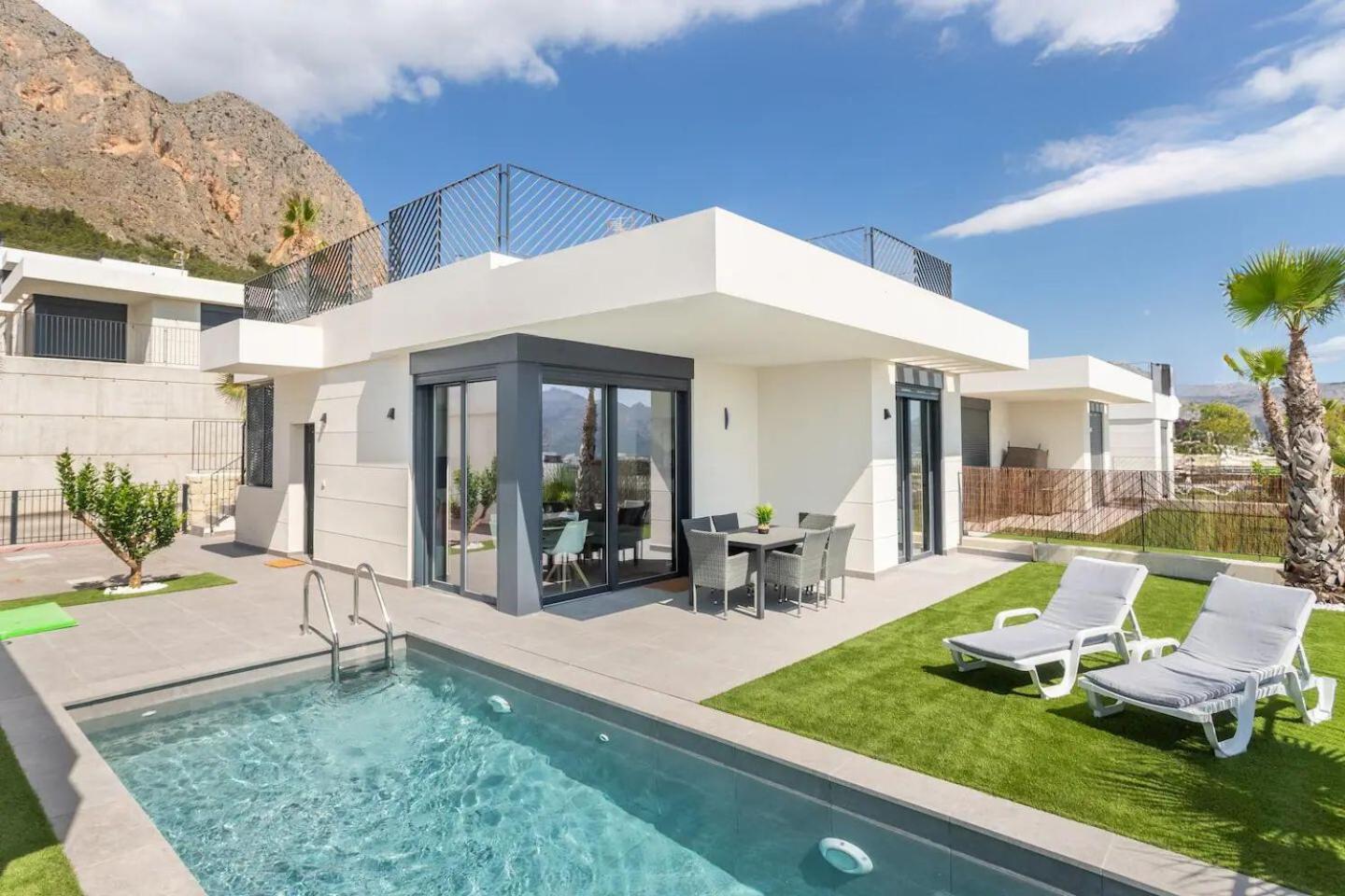 Вилла Casa Con Piscina Privada Полоп Экстерьер фото
